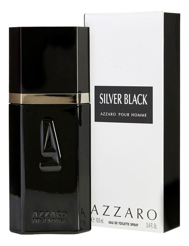 Azzaro Silver Black Pour Homme 100ml Edt Hombre Azzaro