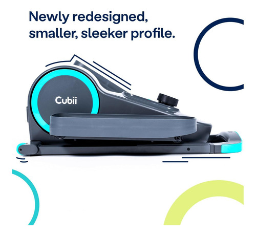 Cubii Go Aqua Susurro Compacto Silencio Debajo Del Elíptico