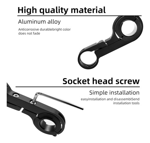 Extensor Para Manillar De Bicicleta Soporte Para Bicicleta