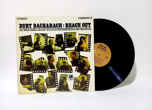 Disco Lp Burt Bacharach / Reach Out