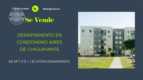 Encantador Depto En Venta En Condominio Aires De Chiguayante