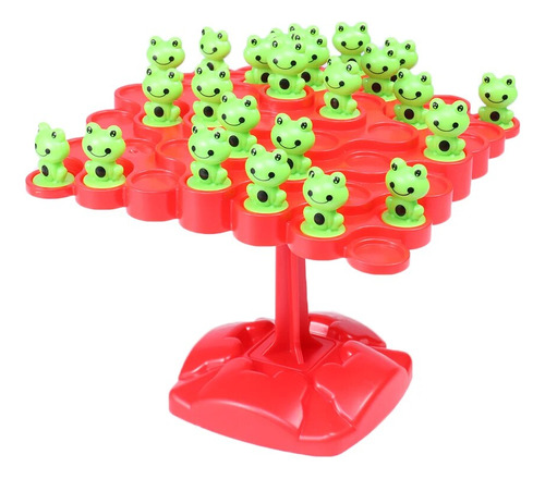 Montessori Frog Balance Tree, Divertido Y Educativo, De Plás