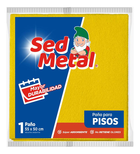 Paño  Piso Suave 1 Un Sed Metal Trapos D/piso - Rejillas