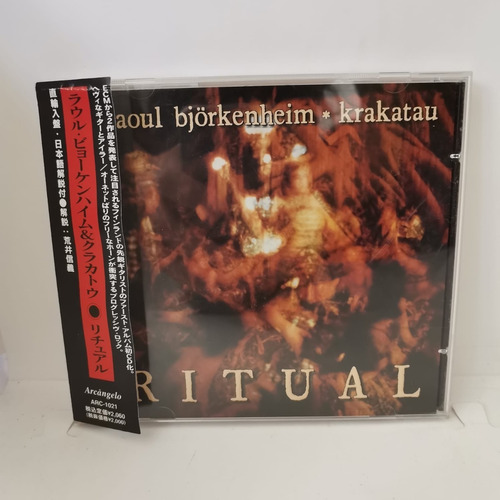 Raoul Bjökenheim & Krakatau Ritual Cd Japones Obi