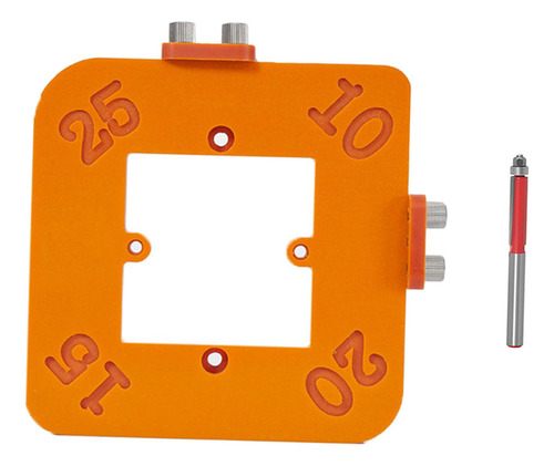 Ferramenta Para Trabalhar Madeira Raio Canto Jig R10 A 25