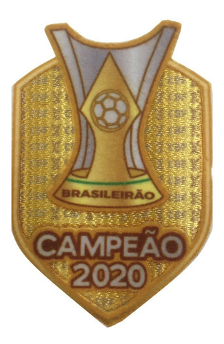 Patch Campeão Brasileiro 2020 3d Flocado