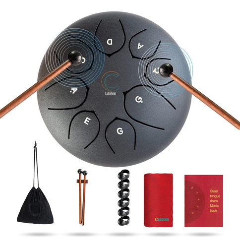 Cadushki Steel Tongue Drum - Instrumentos De Percusión - ...