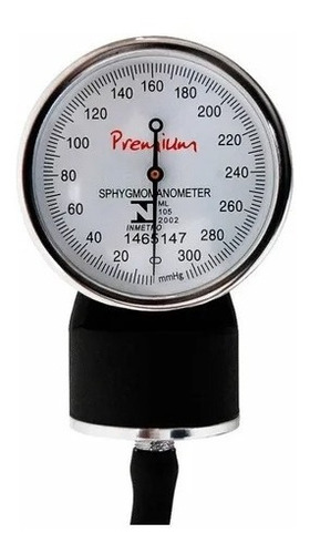 Manômetro P/ Aparelho De Pressão Esfigmomanômetro Premium Cor Preto
