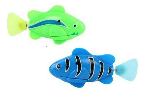 Mascota Electronica - Zur Robo Fish Paquete De Peces Robótic