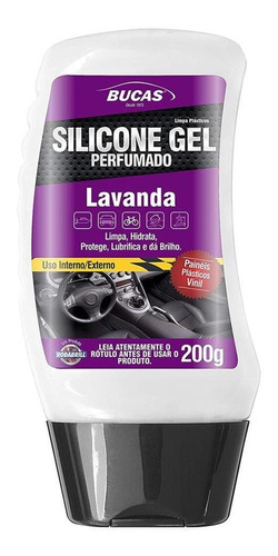 Bucas Silicone Gel Rodabrill Lavanda Perfumado