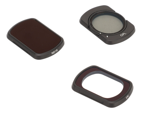 Kit De Filtros De Lentes Para Drones, 3 Piezas, Nd16 Cpl, Re