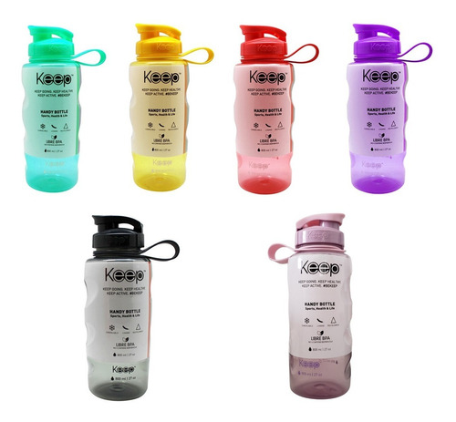 Botella Colores Keep 800ml Pa Febo