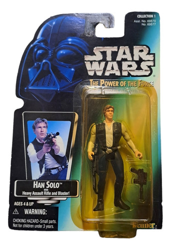 Figura Blister Star Wars Kenner Han Solo With Heavy Assault 