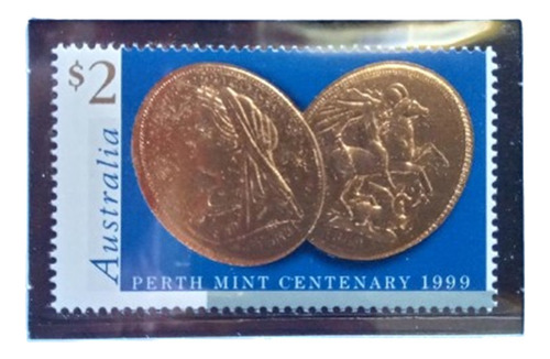Selos Austrália Pack Centenary Perth Mint - 1999