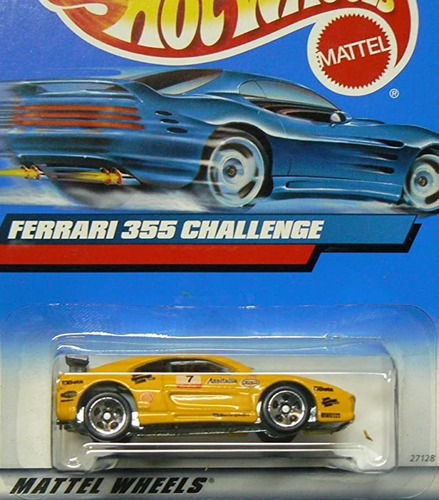 Hot Wheels #-162 Ferrari 355 Challenge Coleccionable Coche .