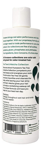 Conjunto De Shampoo E Condicionador Purezero Tea Tree & Matc