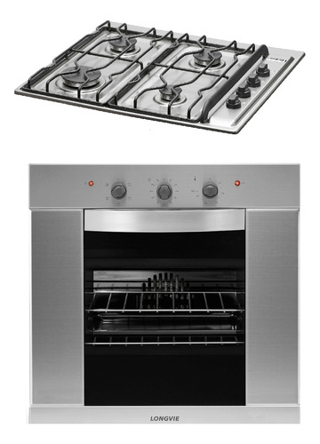 Combo13 Longvie Horno He1900xf + Anafe A2600xf