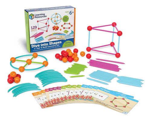 Learning Resources Mathlink Cubos, Juguete Educativo, Juego