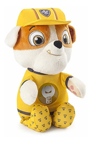 Rubble Cachorro De Peluche De Paw Patrol Con Sonidos