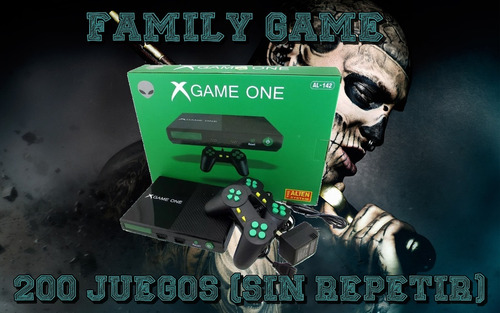 Family Game X One - 200 Juegos Sin Repetir- 2 Joysticks Gtia