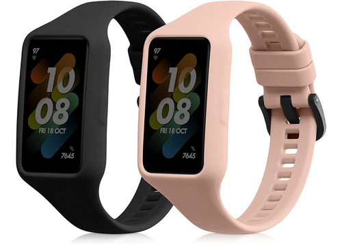 Correas De Reloj Para Huawei Band 7 / Band 6 Pack De 2u. - A