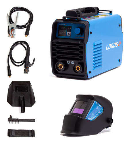 Kit Soldadora Inverter 160amp + Mascara Fotosensible Logus