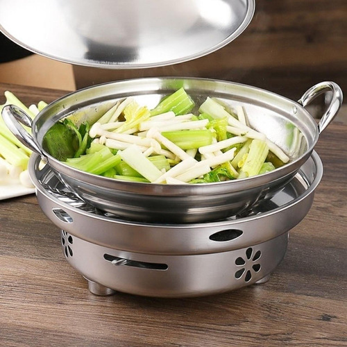 Utensilios De Cocina De Olla De Acero Inoxidable Con Tapa