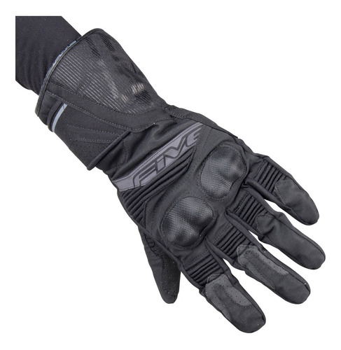 Guantes Moto Invierno Impermeable Five Wfx2 Black Wp 