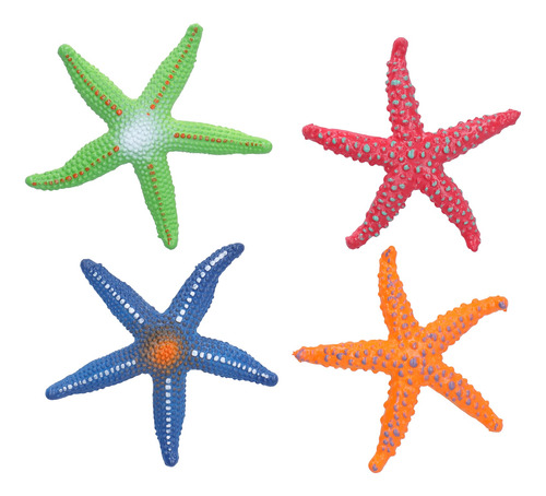 Modelo De Estrella De Mar Para Niños, Simulación De 4 Piezas