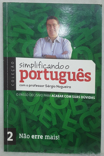 Livro Simplificando Português 2 - Não Erre Mais! + Dvd - Professor Sérgio Nogueira (Usado)