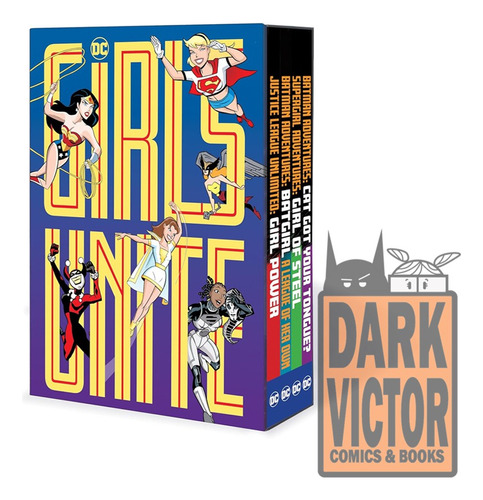 Dc Comics Girls Unite! Box Set En Ingles En Stock