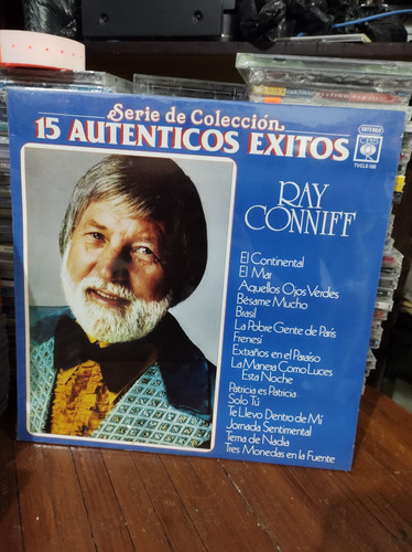 Ray Conniff - 15 Auténticos Éxitos - Vinilo Lp Vinyl 