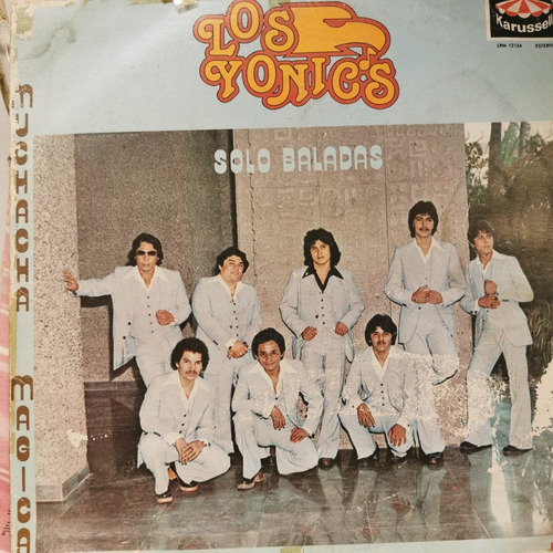 Disco Lp:los Yonics- Solo Baladas/