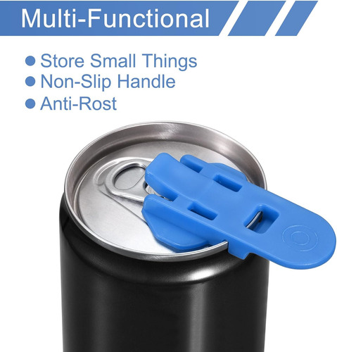 Abrelatas Manual Fácil, 12 Unidades, Cubiertas De Plástico P