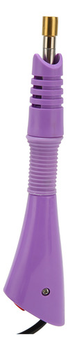 Aplicador Hot Fix, Color Morado, 7 Puntas, Anillos De Hierro