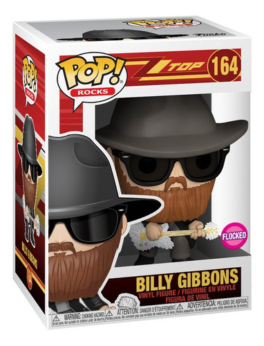 Funko Pop! Rocks 164 Zz Top Billy Gibbons
