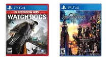 Comprar Kingdom Hearts 3 (iii) + Watch Dogs (playstation Hits) - Ps4