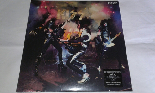 Lp Kiss Alive I, Love Gun Lacrados