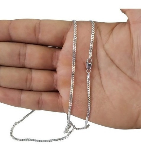 Imagem 6 de 8 de Conjunto Prata 925 Corrente E Pulseira Grumet 2,5 Mm 60cm