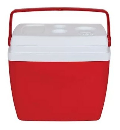 Imagen 2 de 9 de Conservadora Termica Mor De 34lts Roja Playa Camping