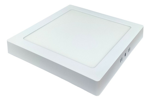 Panel Plafon Cuadrado 18w Macroled Pc18 Aplicar Blanco Frio