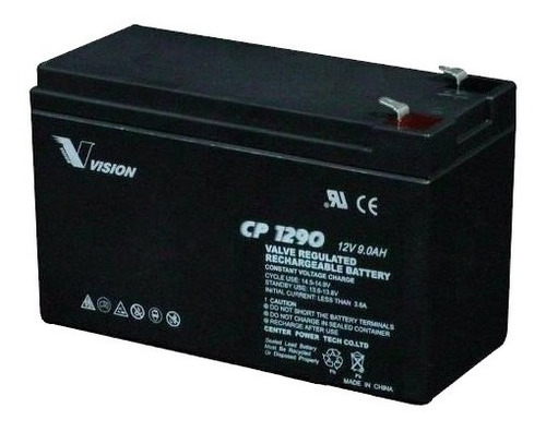 Bateria 12v 9ah Vision Cp1290y Ups Apc Cdp Eaton Tripplite