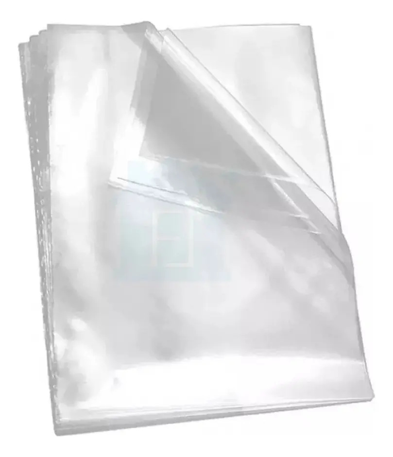Saco Plástico Transparente Pp 25x35 1kg - Para Embalagens 0,06
