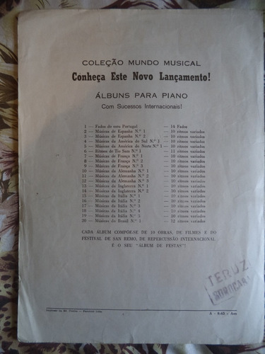 Partitura Para Acordeon Francisco Petronio Balada Romance