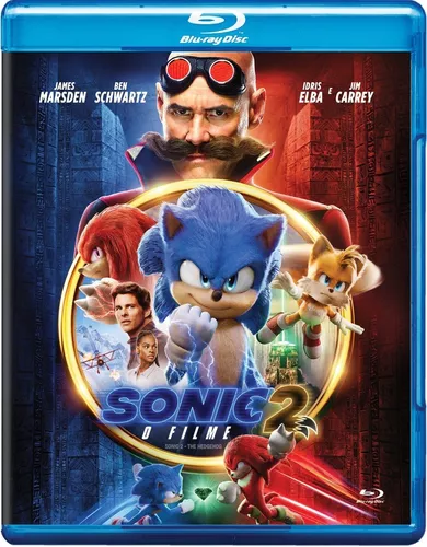 Blu-Ray - Sonic 2: O Filme (Com Luva)