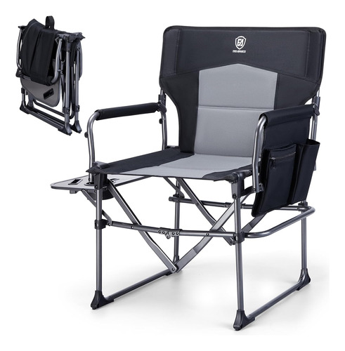 Silla De Director Camping Mesa Lateral, Silla Plegable ...