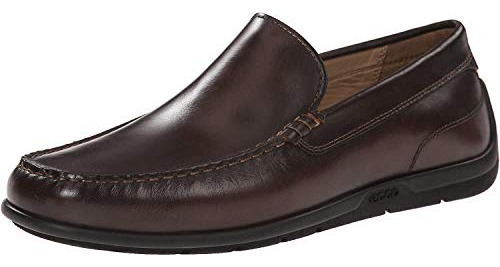 Ecco Men's Classic Moc 2.0, Café, 5-5.5