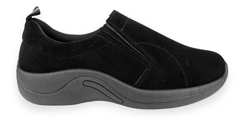 Zapatilla New Walk Slip On Negra