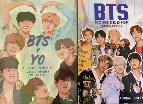 Pack (2) Libros Bts I­conos Del Kpop + Bts Y Yo [ Fans ] Dhl
