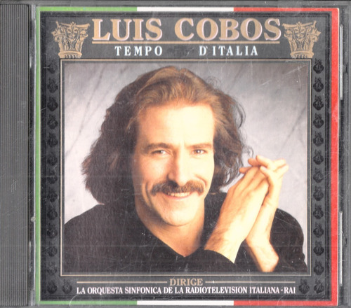 Luis Cobos. Tempo D Italia. Cd Original Usado Qqb Mz.